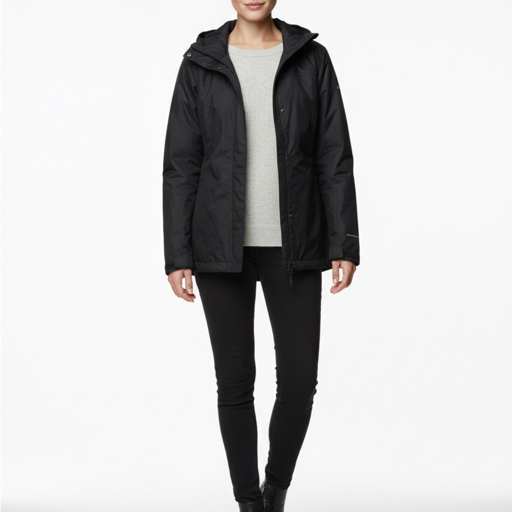Columbia Interchange Waterproof Jacket – Medium – Black